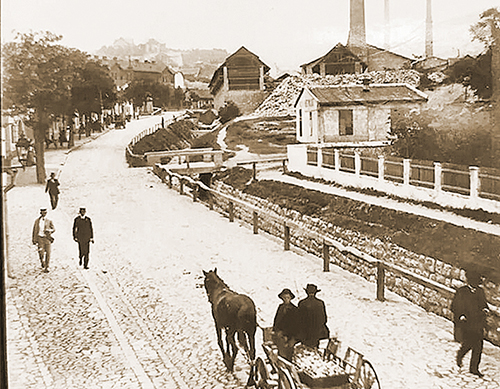 A Szépvölgyi út 1900 körül
